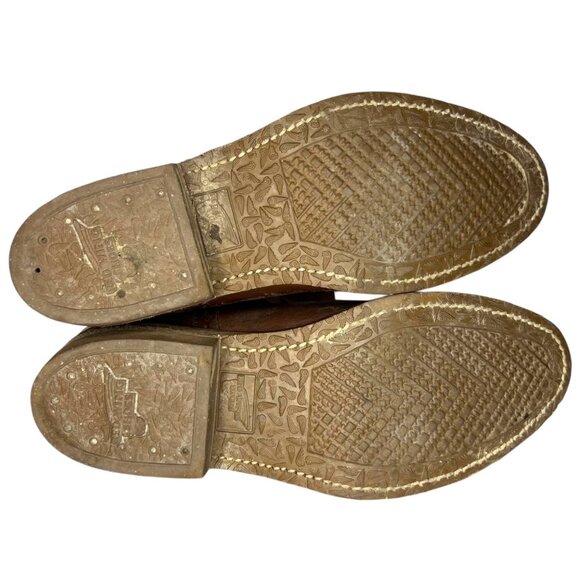 Vintage 391 RED WING SHOES 8.5 EE Steel Toe Work Boots Wide Width Vertical Tag - Picture 7 of 9